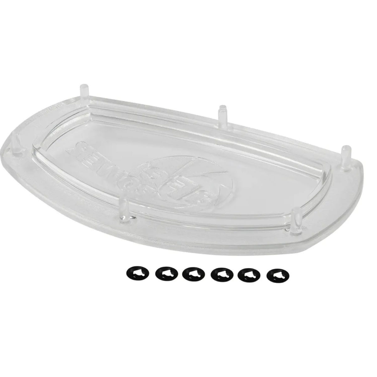 Durable polycarbonate aFe Momentum air intake sight window for easy filter inspection