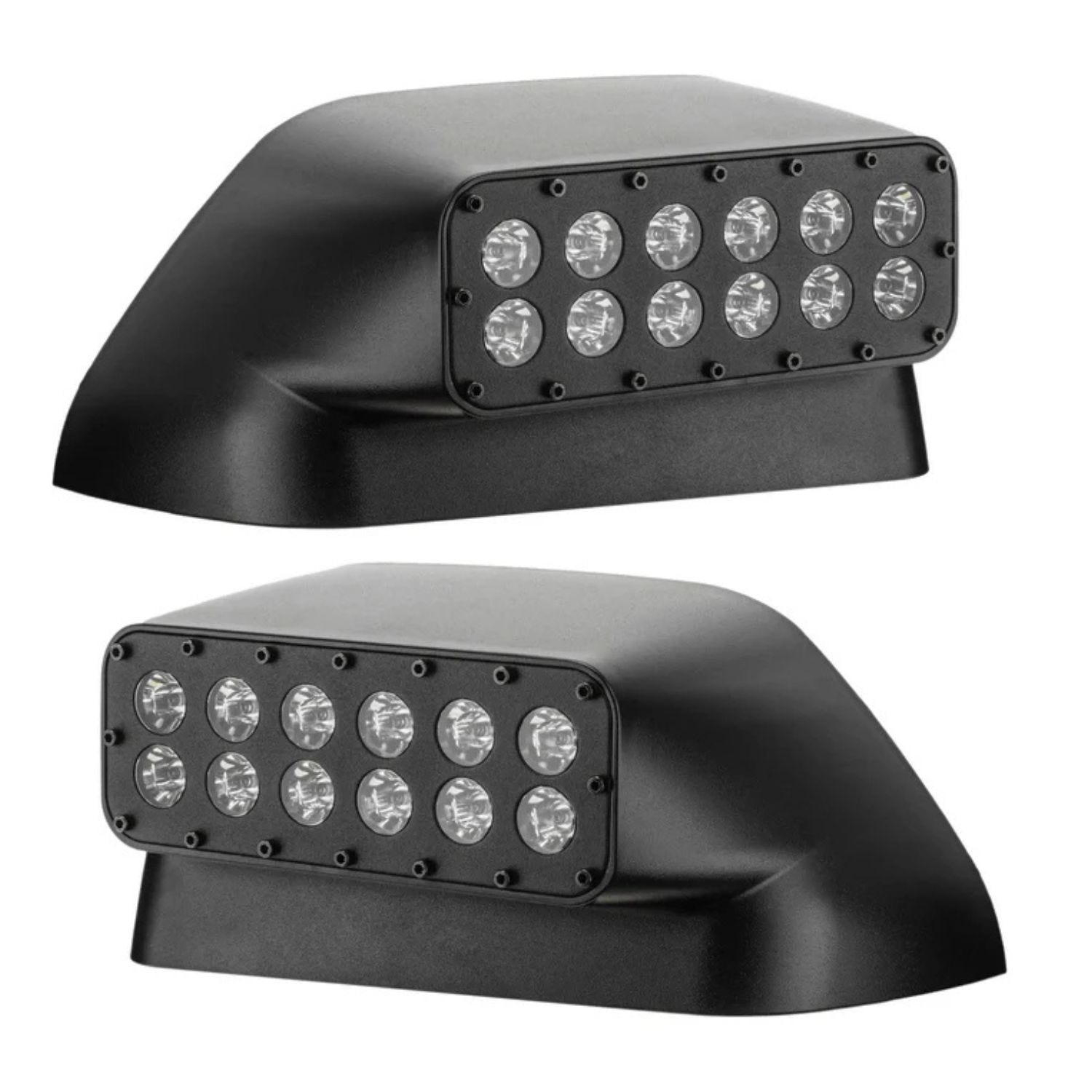 Ford Super Duty mirror ditch lights with integrated LED off-road lighting