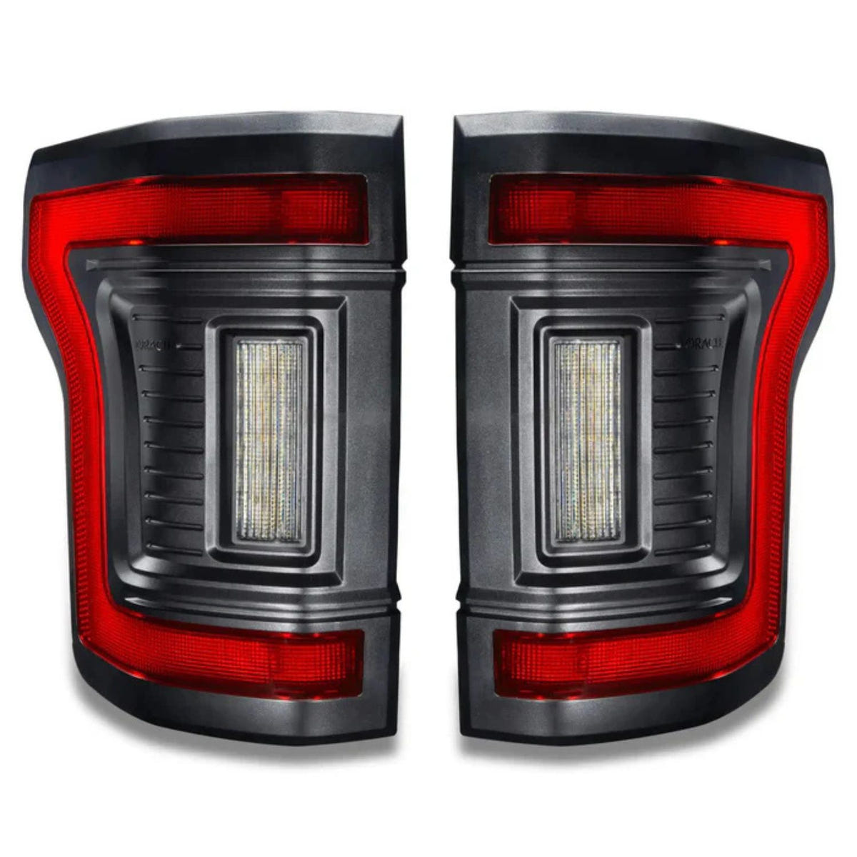 Standard red flush mount LED tail light for 2015–2020 Ford F-150 with sequential turn signals 