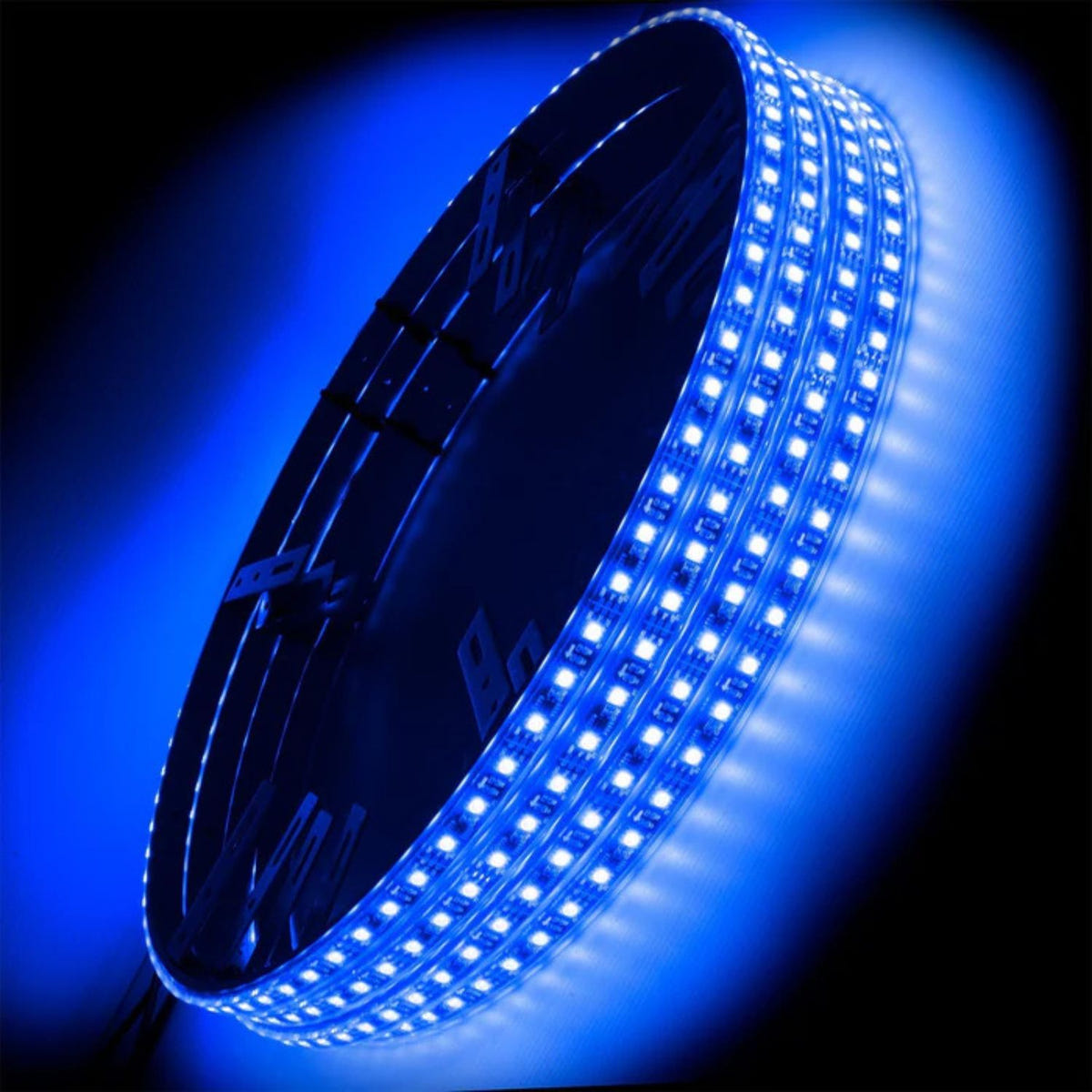 ORACLE LED wheel rings blue double row high output rim glow
