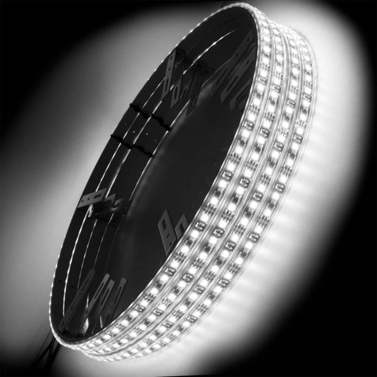 ORACLE LED wheel rings white double row ultra bright rims