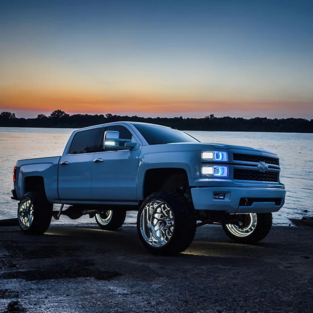 ORACLE LED wheel rings white single row bright wheel glow