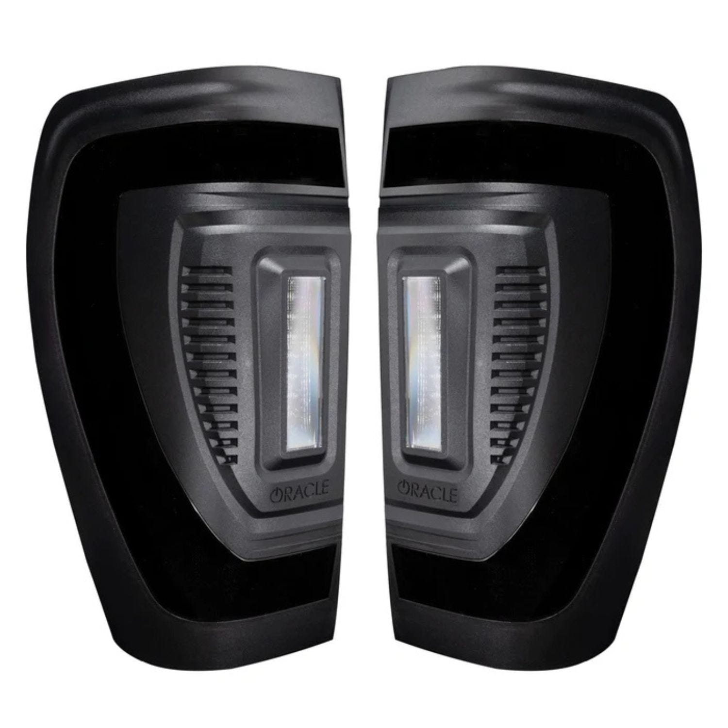 LED tail lights for Sierra with plug and play install no wiring required for halogen models tinted