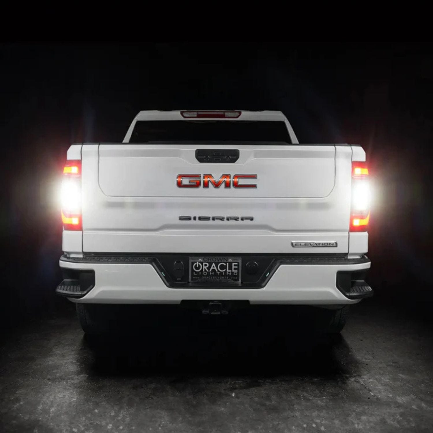 Tinted and red lens LED tail lights for GMC Sierra with plug and play wiring harness included
