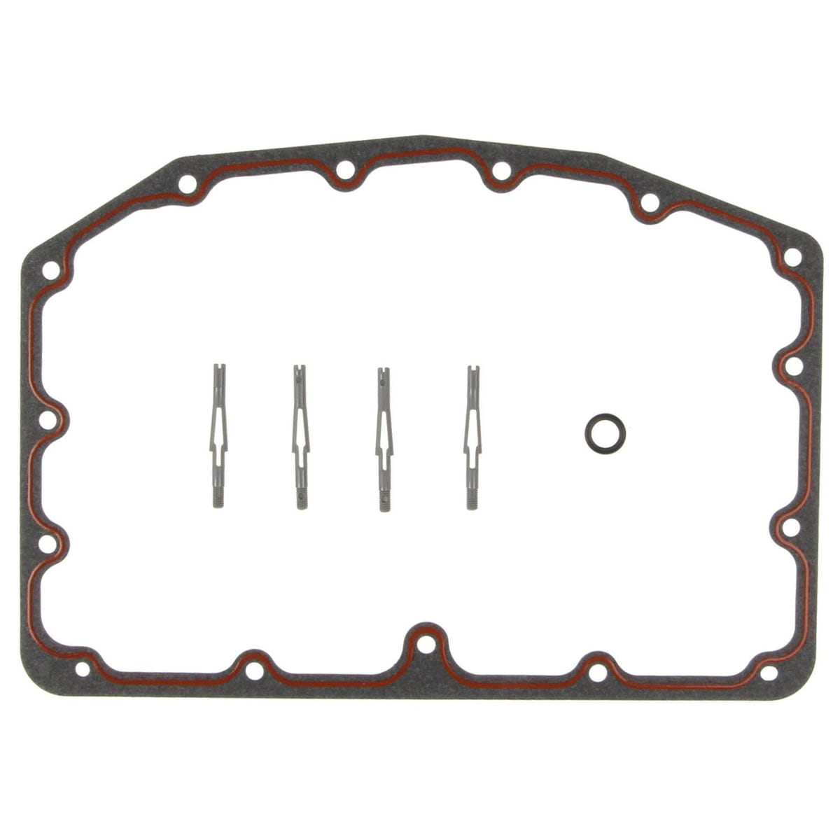 MAHLE Lower Engine Oil Pan Gasket Set for 11-22 Ford 6.7L Powerstroke