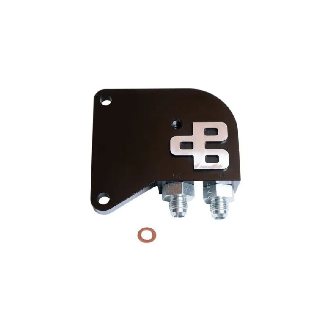 Power Driven Diesel Billet Fuel Filter Mount for 94-02 Dodge 5.9L Cummins