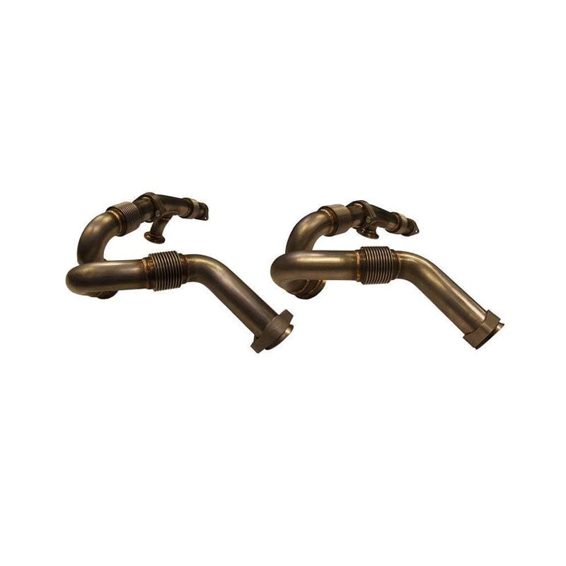 Sinister Diesel Stainless Steel Up-Pipes for for 04.5-07 Ford 6.0L Powerstroke
