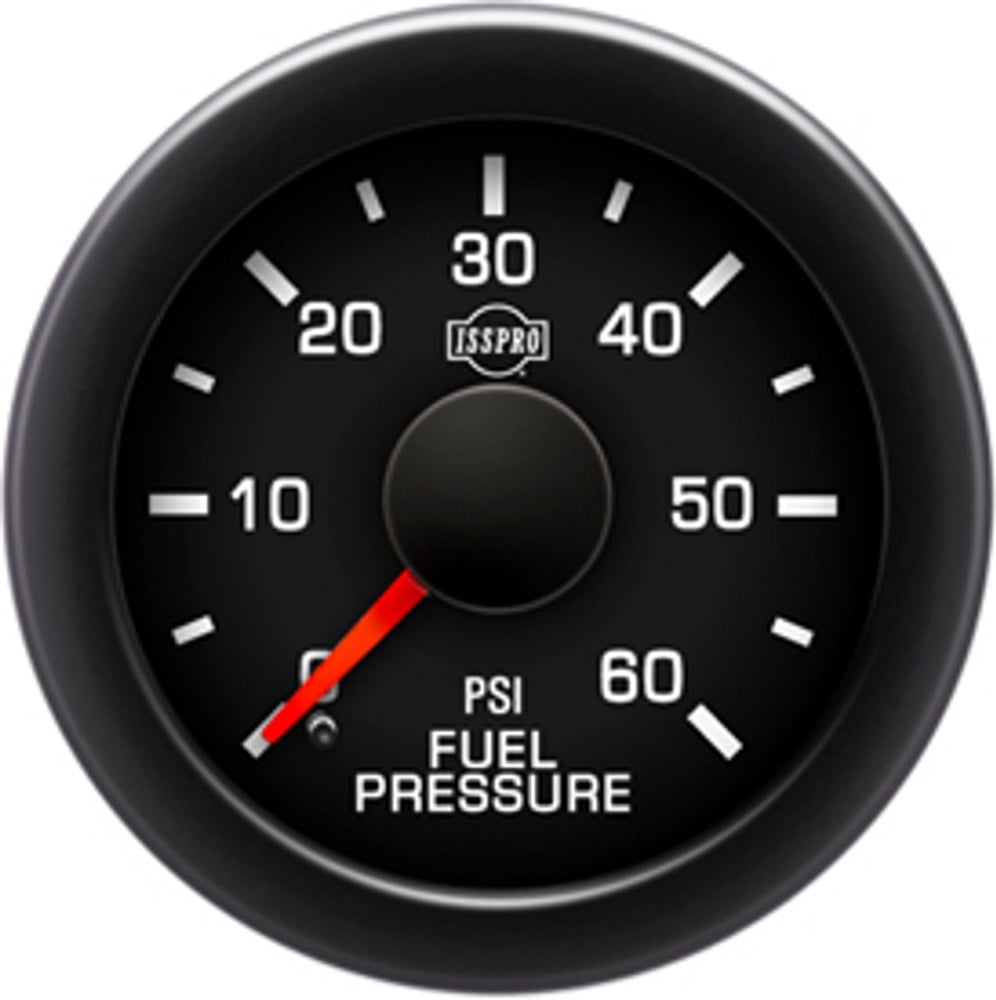 Isspro EV2 8-volt Mechanical Fuel Pressure Gauge R17000-Style for 98-02 Dodge for 99-07 Ford
