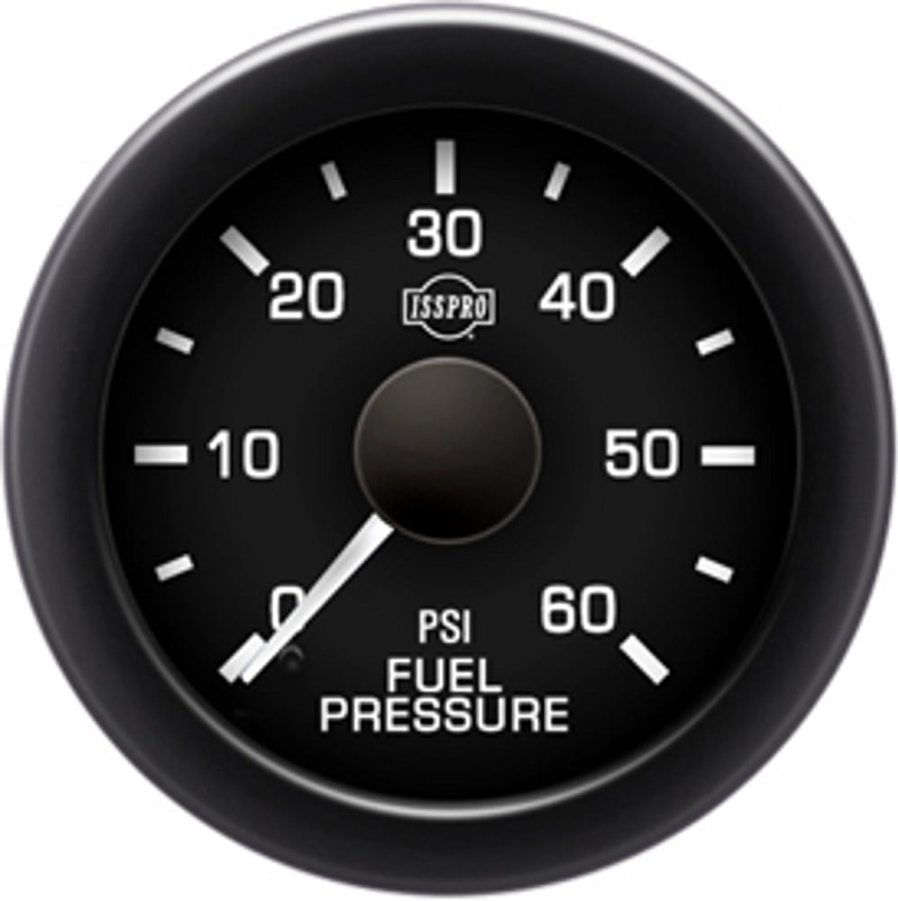 Isspro EV2 8-volt Mechanical Fuel Pressure Gauge R16000-Style for 92-97 Ford F-250 and F-350