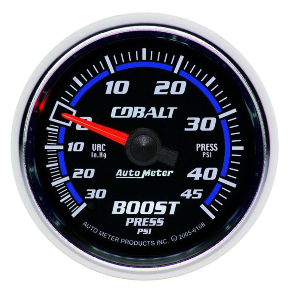 Auto Meter COBALT Boost/Vacuum Gauge