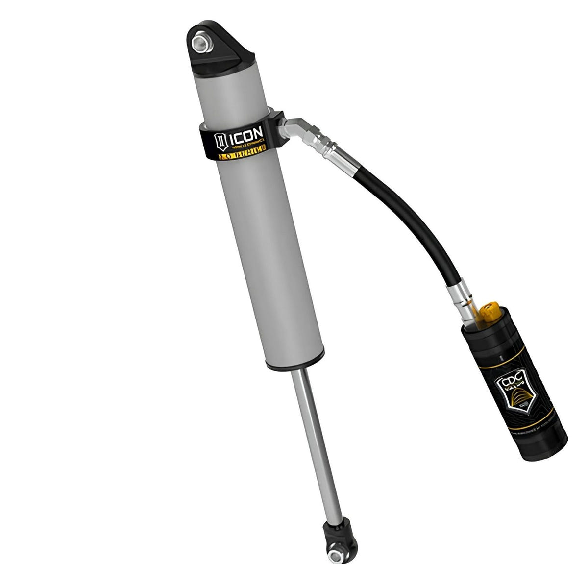 ICON 3.0 CDCV Adjustable Rear Shocks with 10-Position Compression Damping for Ford Super Duty