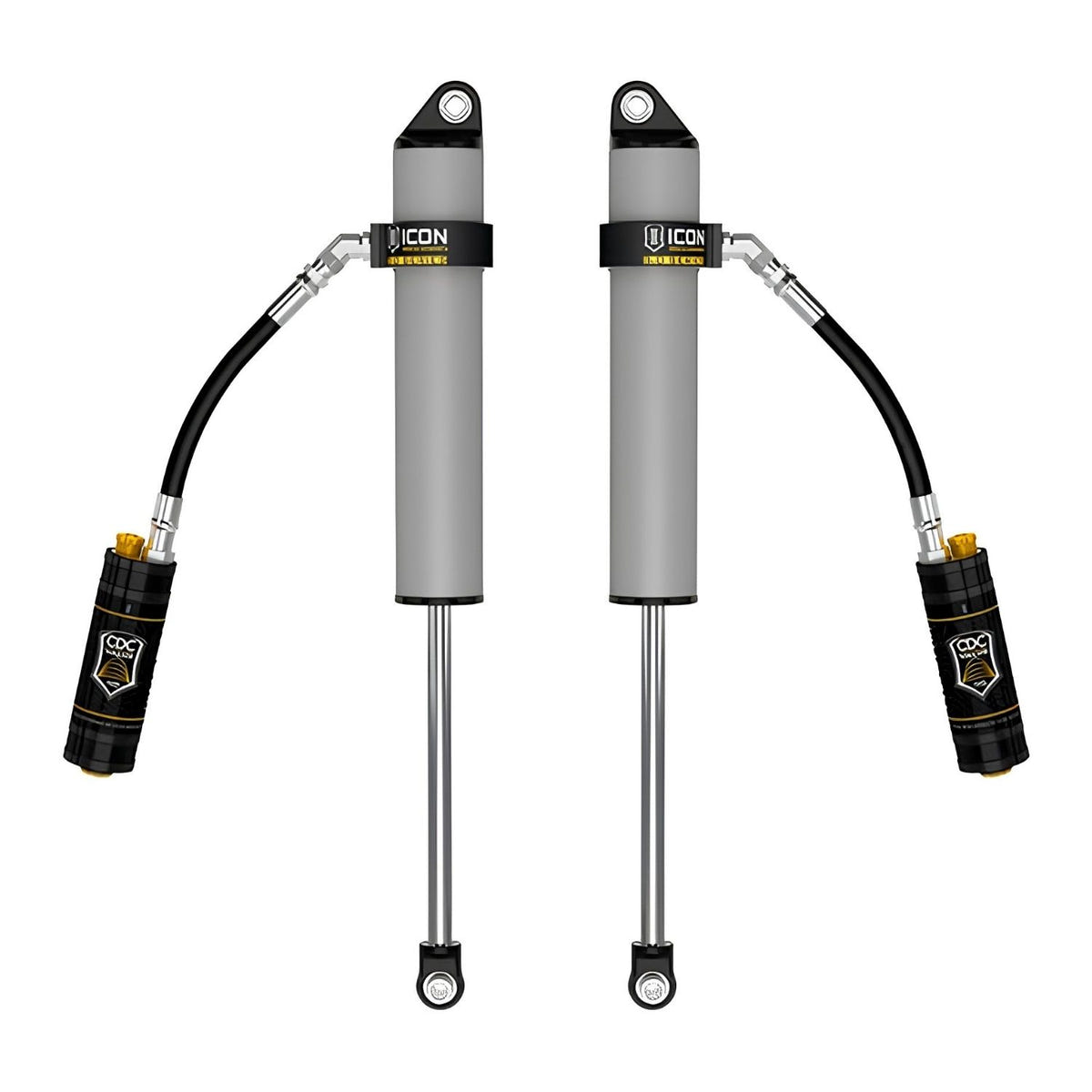 ICON 3.0 CDCV Rear Shocks for 2005-2026 Ford F-250 F-350 and F-450 Super Duty Diesel
