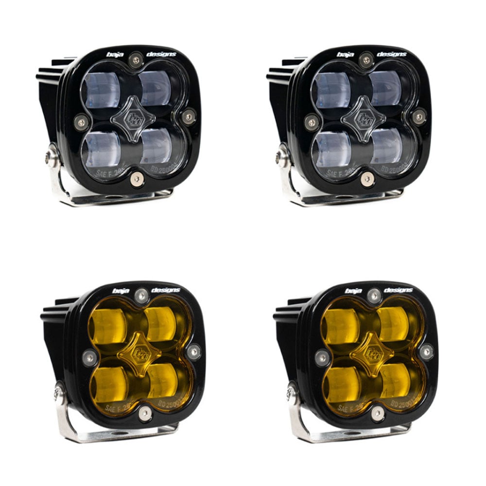 Baja Designs Squadron SAE Fog Pocket Light Kit 99 10 Ford F 250 / F 350 SuperDuty 4x4