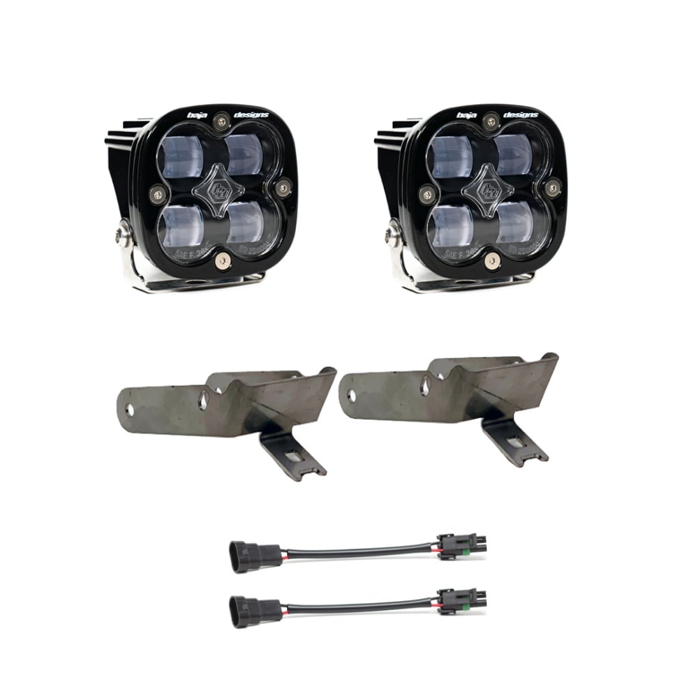 Baja Designs Squadron SAE Fog Pocket Light Kit 99 10 Ford F 250 / F 350 SuperDuty 4x4