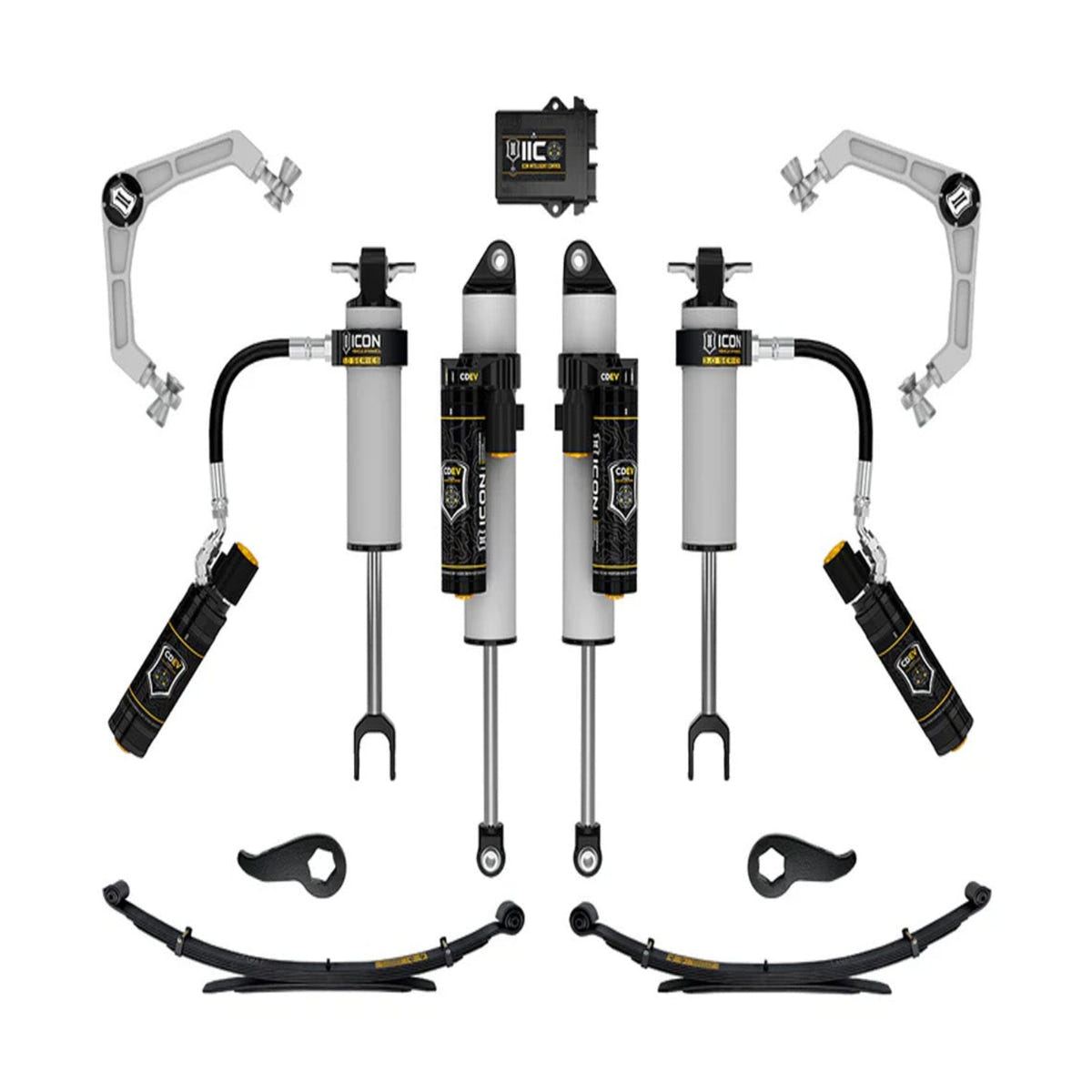 ICON Stage 3 Suspension System 2-3.5" Lift 3.0 Series 20-26 GM 2500HD/3500HD L5P