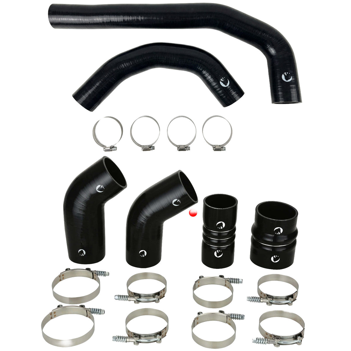 Mammoth Performance Intercooler and Coolant Hose Kit 19-26 Ram 6.7L Cummins