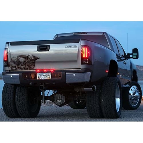 RECON LED Tail Lights 2007-13 Chevy Silverado and GMC Sierra 264175BK and BRK and RD and CL