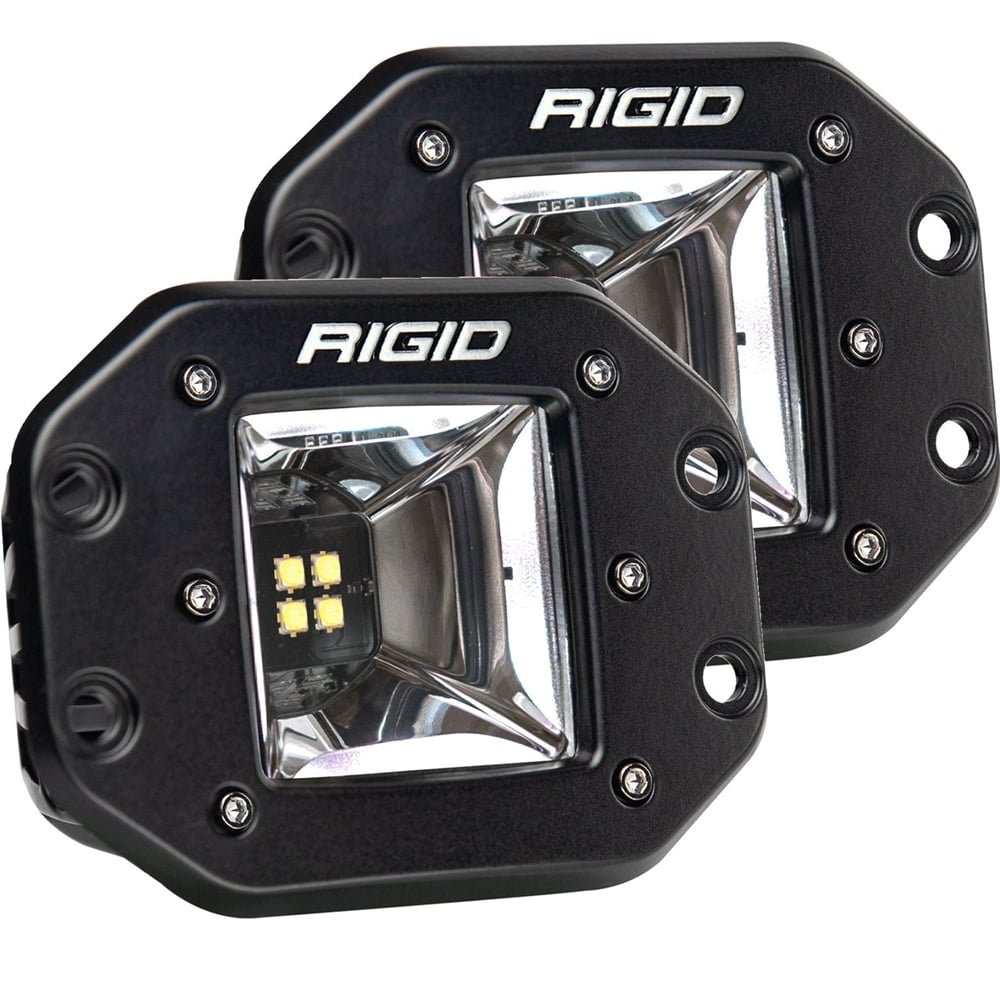 Rigid Industries Radiance Plus Scene RGBW Flush Mount Pair