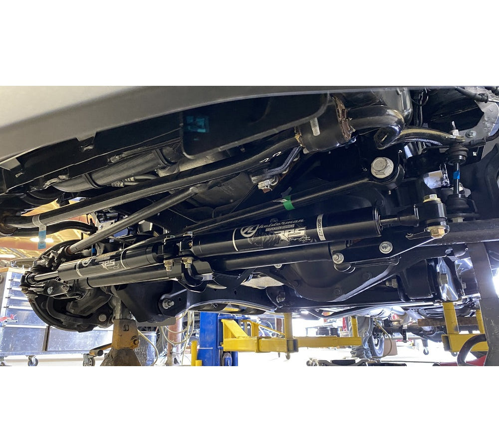 Kelderman Dual Steering Stabilizer Kit 05 22 Ford F 250/350 SuperDuty