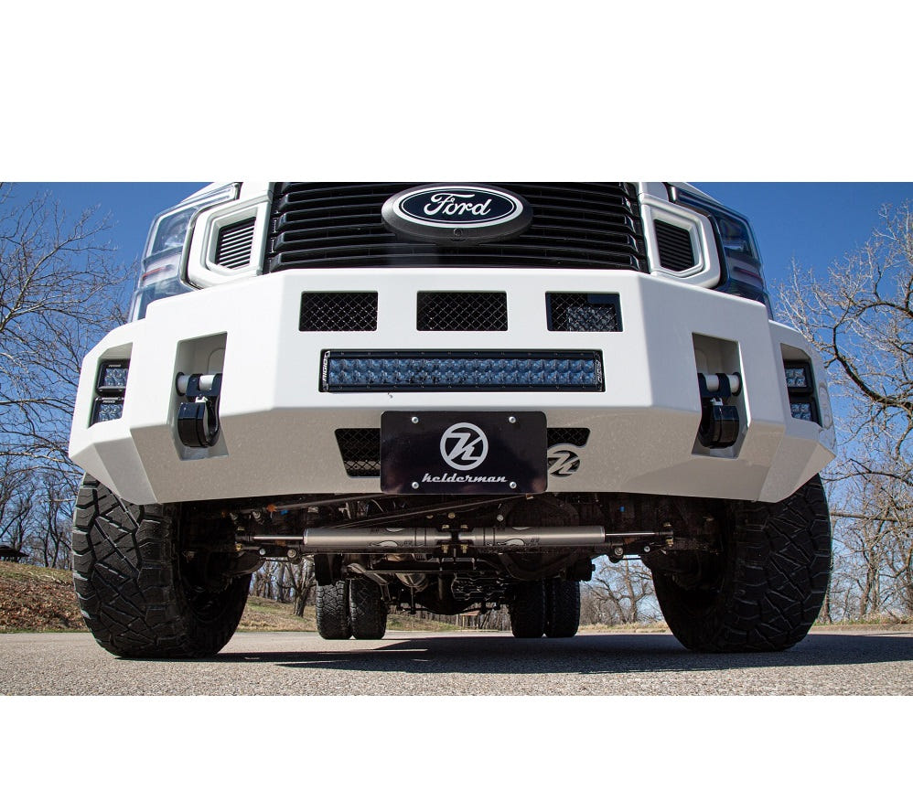 Kelderman Dual Steering Stabilizer Kit 05 22 Ford F 250/350 SuperDuty