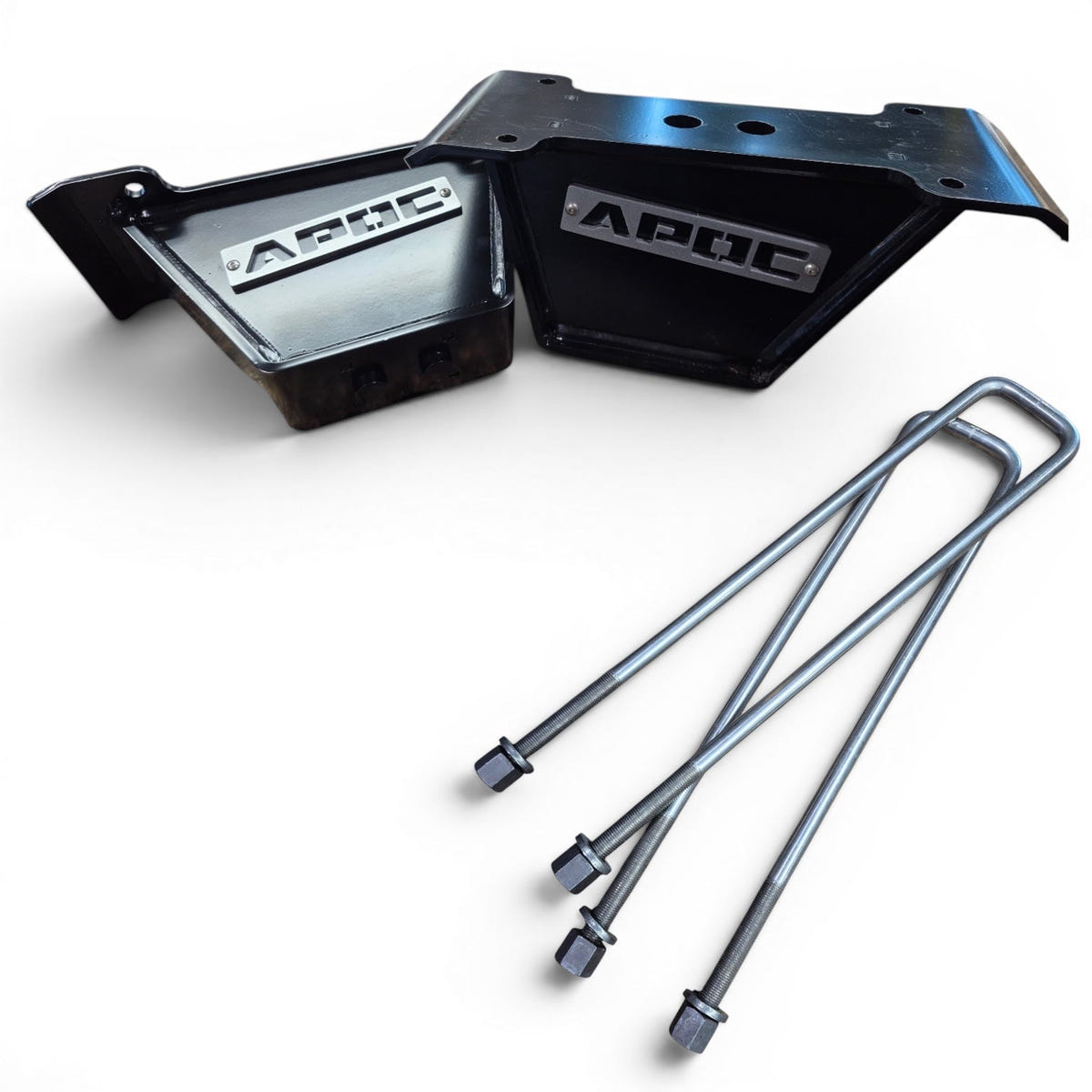 Apoc Industries 4-8" Rear Lift Blocks 80-97 Ford F-250/F-350 Superduty