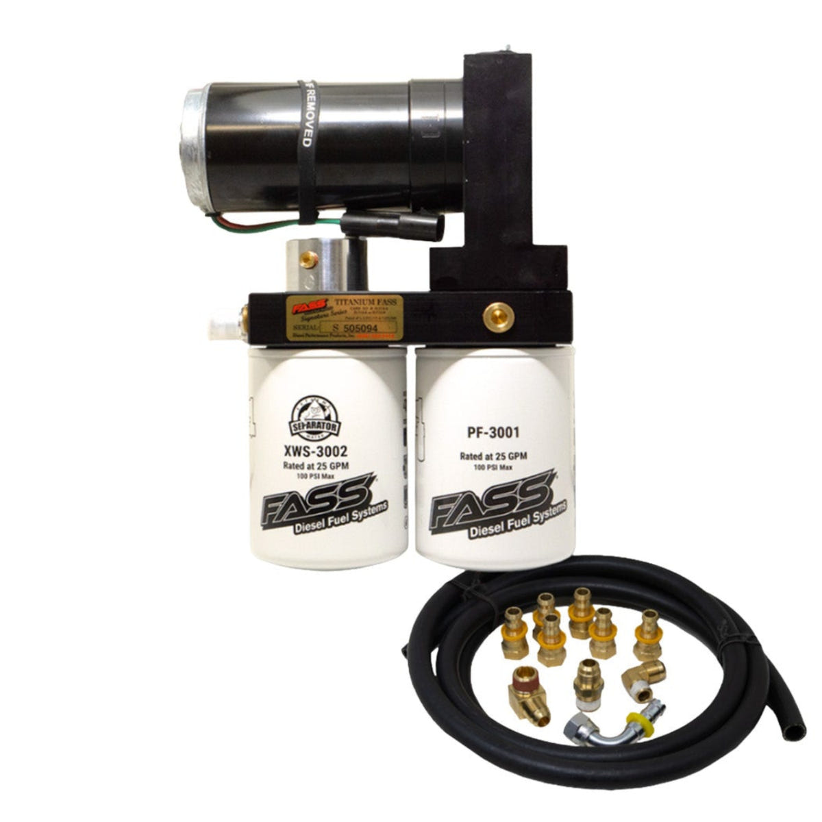 FASS Titanium Signature Series Fuel Lift Pump 17 22 Ford 6.7L Powerstroke
