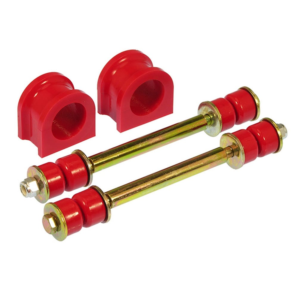 Prothane Front Sway Bar Bushing &amp; Link Kit 01 06 GM 6.6L Duramax