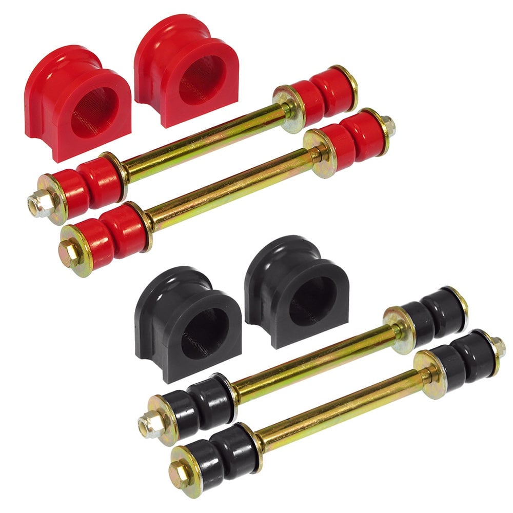 Prothane Front Sway Bar Bushing &amp; Link Kit 01 06 GM 6.6L Duramax