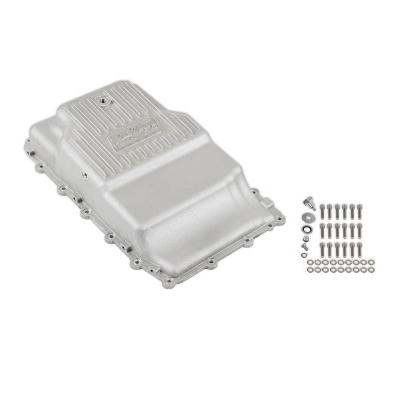 B&amp;M HI-Tek Deep 10R80 Transmission Pan for 18-21 Ford 3.0L Powerstroke F-150