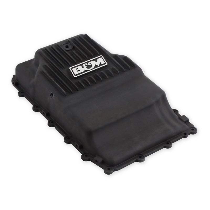 B&amp;M HI-Tek Deep 10R80 Transmission Pan for 18-21 Ford 3.0L Powerstroke F-150
