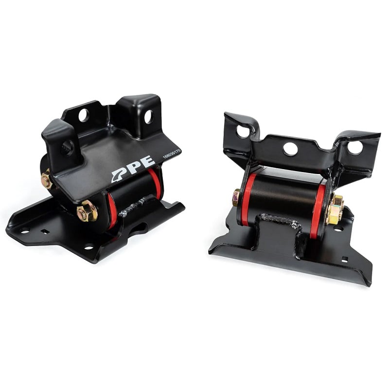 PPE High Performance Engine Mount Kit for 01-10 GM 6.6L Duramax