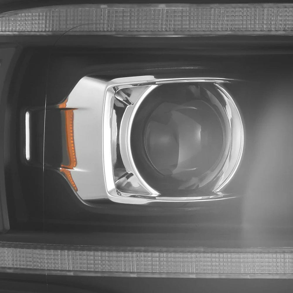 Alpharex PRO-Series Black Halogen Projector Headlights for 03-05 Dodge Ram 5.9L Cummins