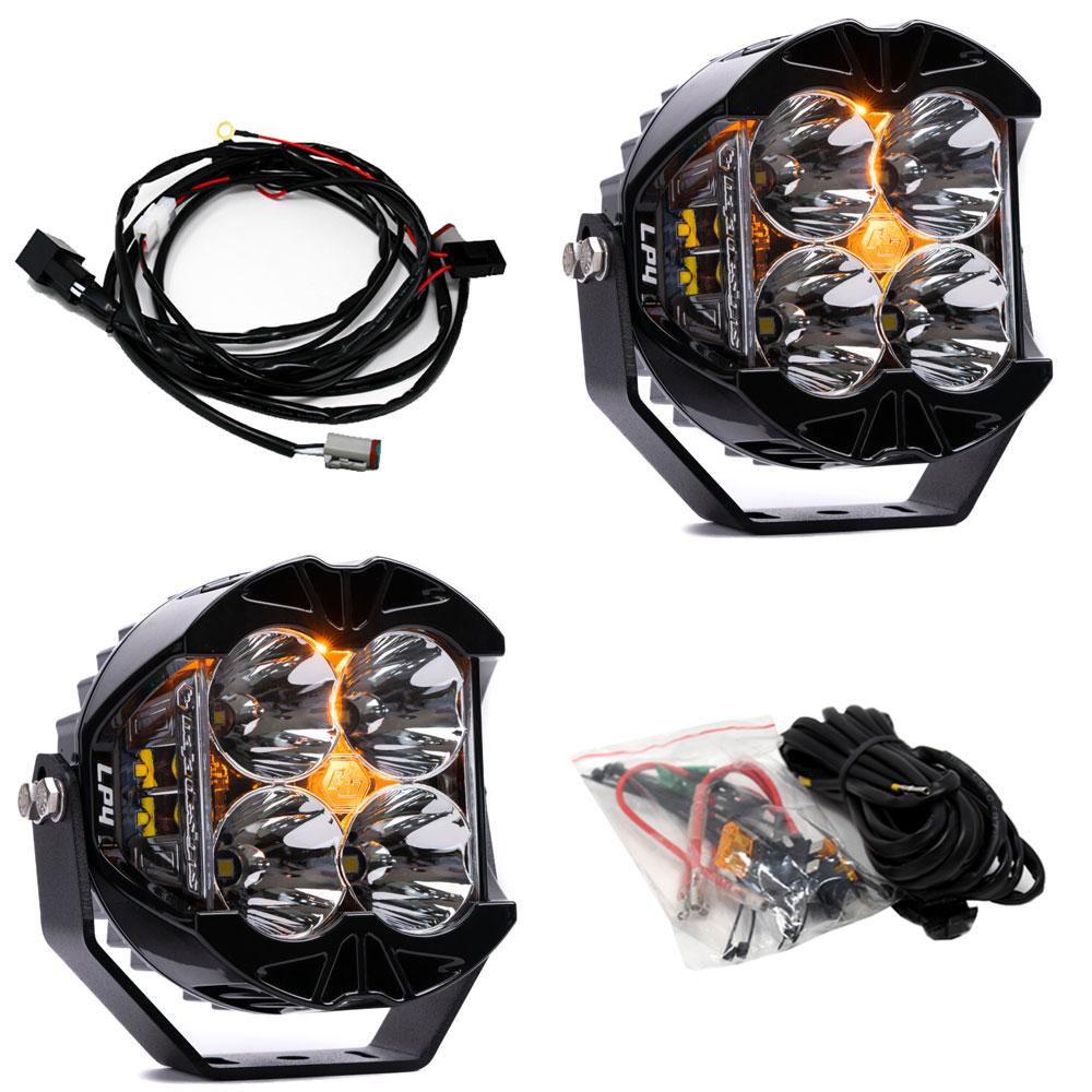 Baja Designs LP4 Pro LED Auxiliary Light Pod - Pair