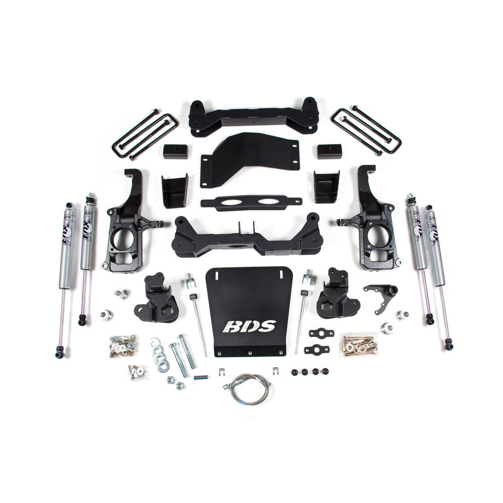 BDS Suspension 4.5" Lift Kit for 11-19 GM 6.6L Duramax