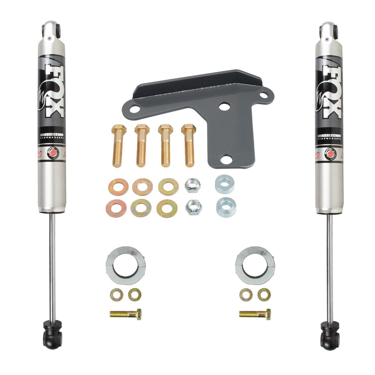 Synergy Manufacturing Dual Steering Stabilizer Kit for 99-04 Ford F250 and F350