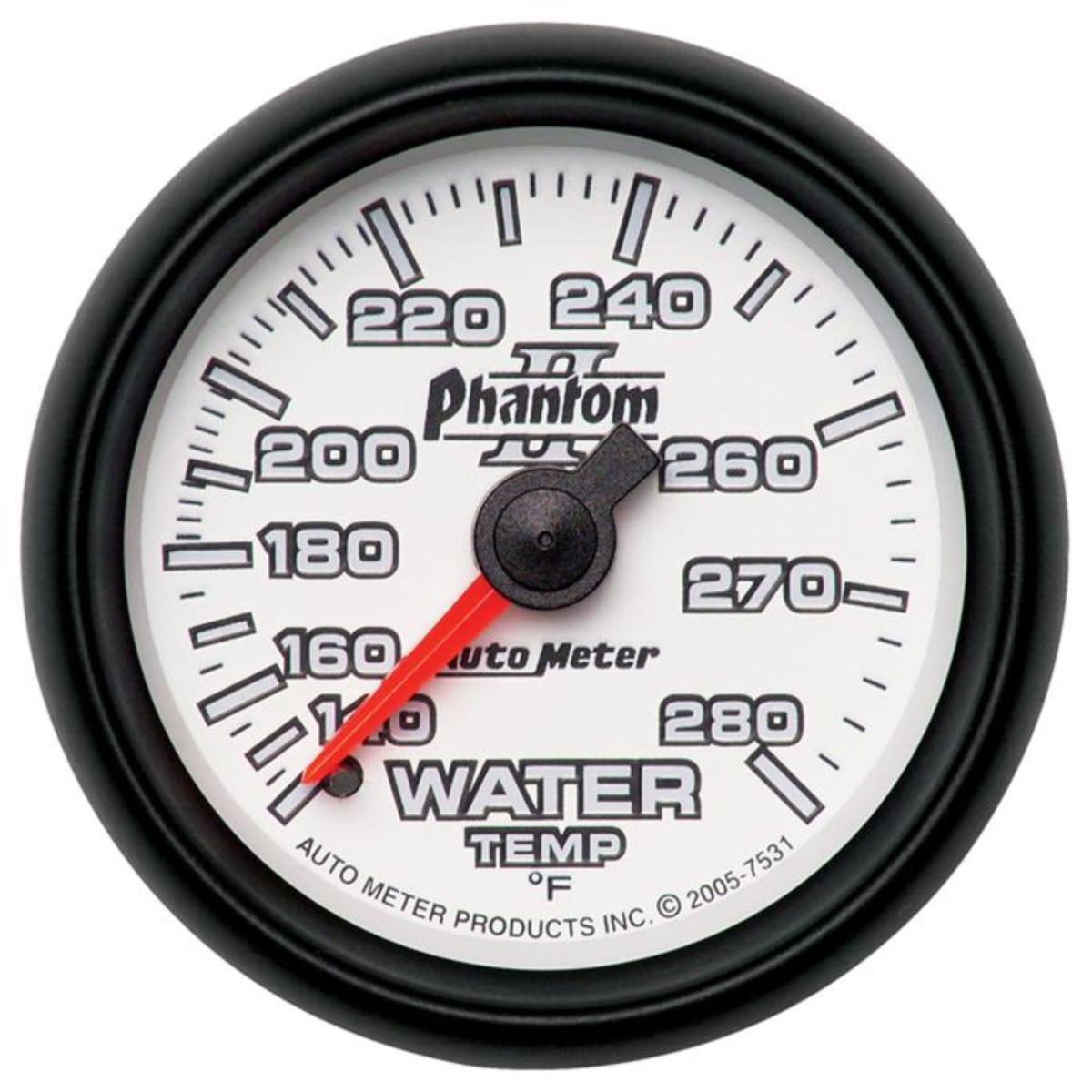 Auto Meter Phantom II Water Temp Gauge