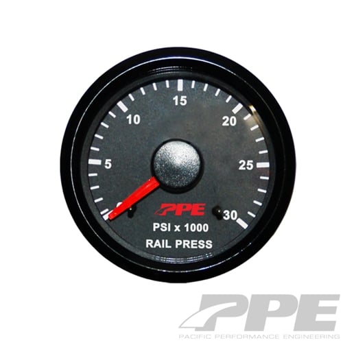 PPE Fuel Rail Pressure Gauge for 03-06 Cummins and for 01-12 Duramax