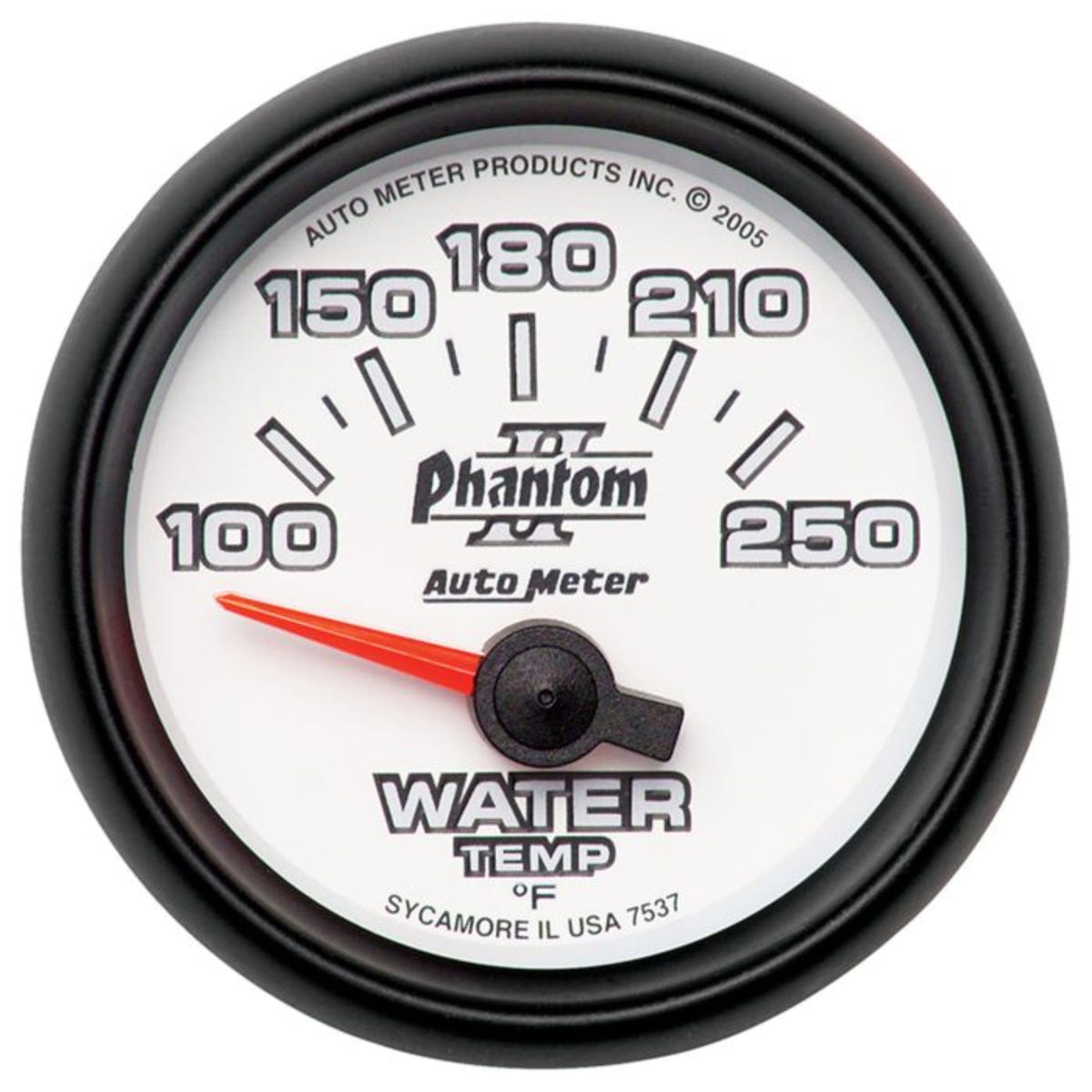 Auto Meter Phantom II Water Temp Gauge
