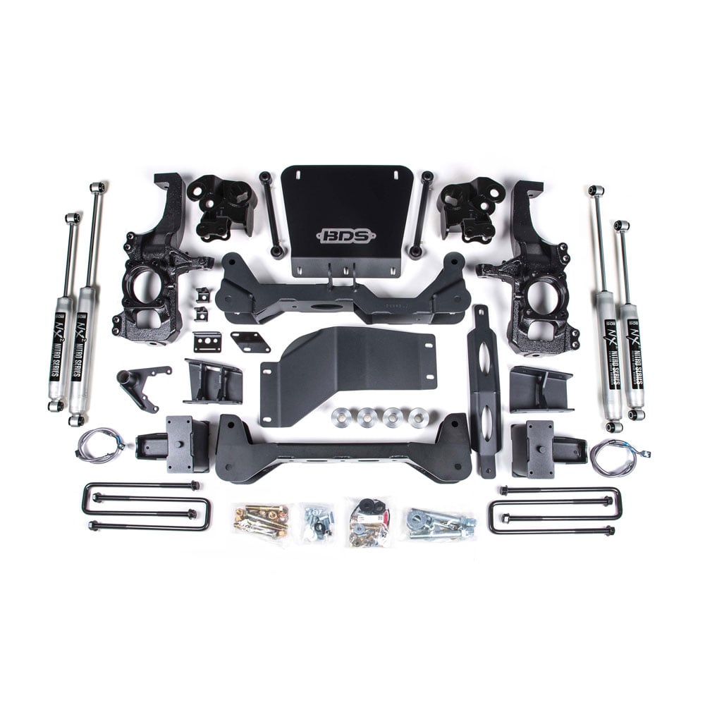 BDS Suspension 5" High Clearance Lift Kit for 20-25 GM 2500HD and 3500