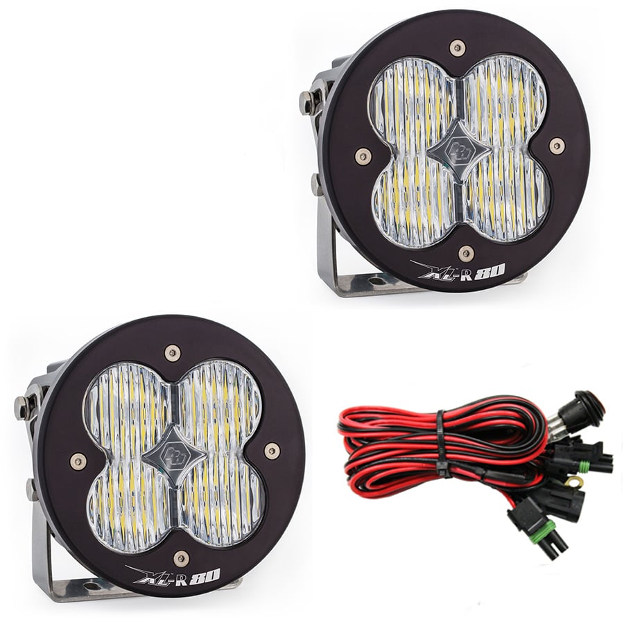 Baja Designs XL-R 80 LED Light - Pair Pack