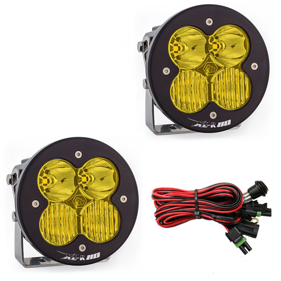 Baja Designs XL-R 80 LED Light - Pair Pack