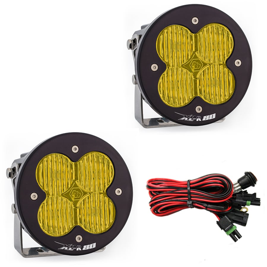 Baja Designs XL-R 80 LED Light - Pair Pack