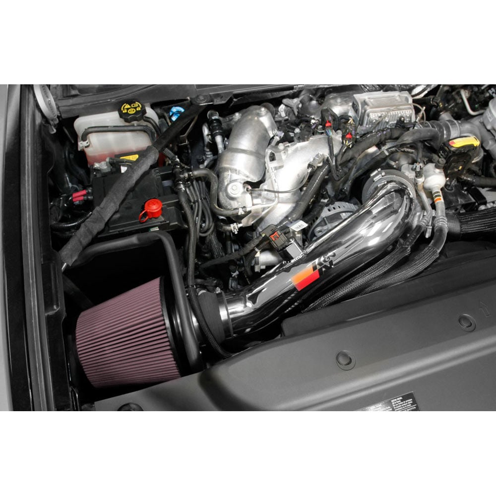 K&amp;N 77-3101KP Performance Cold Air Intake for 17-19 GM 6.6L Duramax L5P