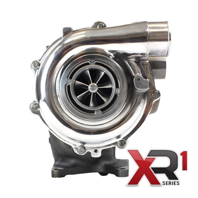 Industrial Injection XR2 Series Turbo Billet 68mm for for 04.5-10 6.6L GM Duramax LLY and LBZ and LMM