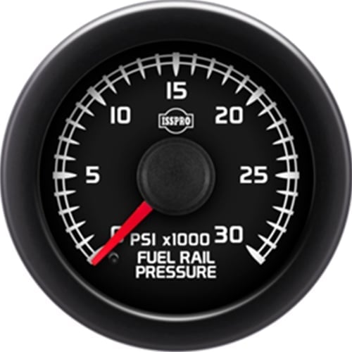 Isspro EV2 Electronic Fuel Rail Pressure Gauge R18000-Style for 01-12 GM 2500HD and 3500