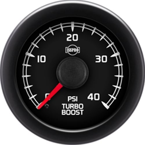 Isspro EV2 Electronic Boost Gauge And Sensor R18000-Style for 07.5-12 GM 2500HD and 3500