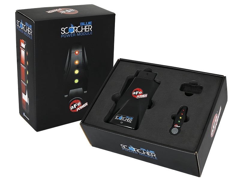 AFE Scorcher Blue Bluetooth Power Module 2020 Ford 6.7L Powerstroke