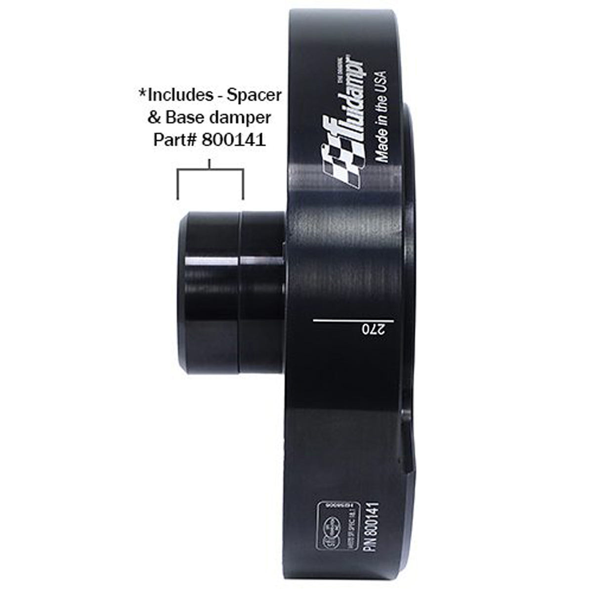 Fluidampr Harmonic Damper 82-93 GM 6.2L Detroit
