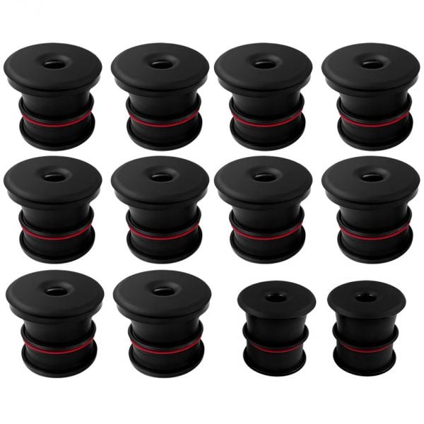 S&amp;B Silicone Body Mount Kit for 99-03 7.3L Ford F-250 and 350 and 450 and Excursion