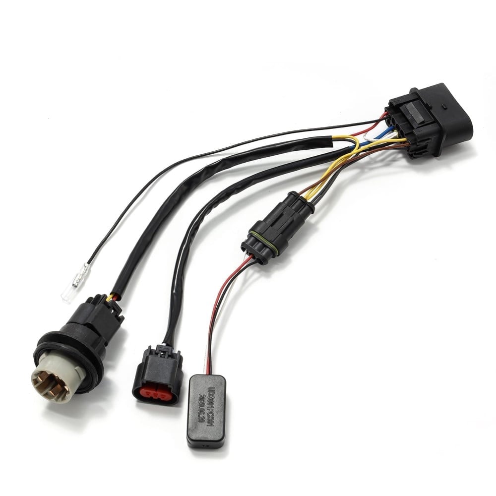 Alpharex Headlight Wiring Conversion Adapter for 13-18 Ram 6.7L Cummins